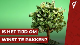 AANDELEN VERKOPEN OM WINST TE PAKKEN [upl. by Ehsiom]