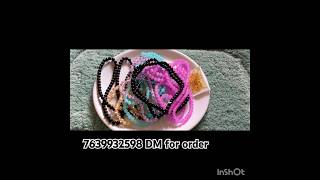 Online free bracelet making class 2Eppudikuda kudukka mudiumaviralshiny braceletshorts [upl. by Aneeuqahs]