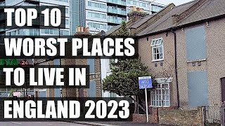 Top 10 worst places to live in England 2023 [upl. by Ajit569]