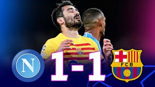 Napoli vs Barcelona 11 Champions League Round of 16 1st Leg  MATCH REVIEW [upl. by Amorita]