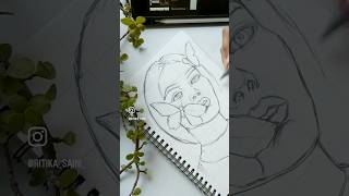 Face drawing step by step art pencildrawing penart shorts short tutorial [upl. by Elli]