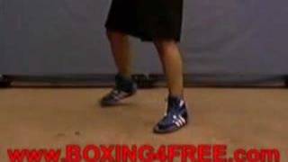 Boxing Lesson  Basic Footwork  boxing4freecom [upl. by Naes]