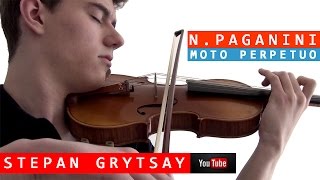 Niccolo Paganini  Moto Perpetuo Op11  Violin and Piano [upl. by Chancellor]