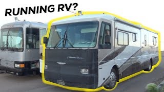 RUNNING RV  40ft Class A  Turbo 83 cummins diesel pusher  Tour [upl. by Leur]