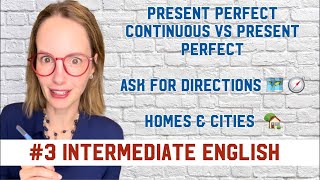 OCT224 Inglés intermedio present perfect continuous Vocabulary ask for directions Cities [upl. by Noskcaj666]