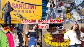 Sarojini nagar market haul😁🌸 trending sarojininagar [upl. by Keverne]