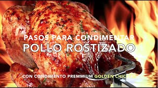 Rosticeria Condimento para Pollo Rostizado  condimentar pollo [upl. by Publias407]