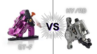 TRP HYRD Vs Juintech GTF  One brake to rule them all [upl. by Nairrad]