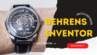 Discover the Striking Behrens Inventor Rotary Watch  A Unique Timepiece That Redefines Style [upl. by Ayoral]