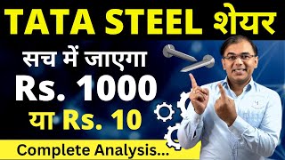 Tata Steel Stock  Multibagger Stock OR target Rs 10 Long term analysis [upl. by Bartholomew]