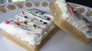 Soft amp Chewy Sugar Cookie Bars [upl. by Gader]