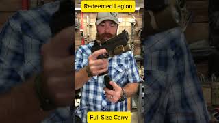 Can You Conceal Carry a FullSize Pistol concealcarry concealedcarrynation pistolshooting [upl. by Reichert]