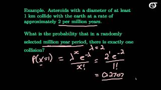 The Poisson Distribution Introduction fast version [upl. by Grimbald]