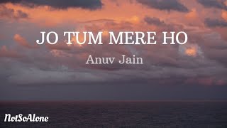 JO TUM MERE HO lyrics  Anuv Jain [upl. by Lletnahc366]