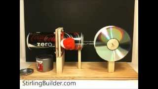 Building the Horizontal Pop Can Stirling Engine [upl. by Chloras]