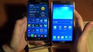 Clone Galaxy Note3 ALPS N9002 unboxing amp review [upl. by Yeoz570]