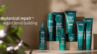 Build Hair Strength Naturally with Botanical Repair Vegan BondBuilding  Aveda [upl. by Ennyroc930]