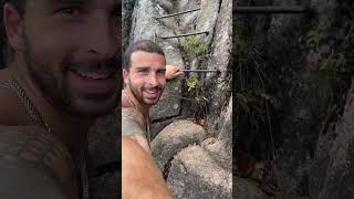 Climbing the Precipice Acadia Maine explore nature climb hike fyp [upl. by Anjela]