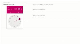 Calendar and Time Picker [upl. by Asselim]
