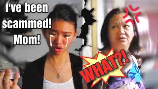 IVE BEEN SCAMMED  PRANK MOM [upl. by Paine]