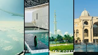 Travel Plug  Dubai x Qatar Trip Costs Planning and Tips  South African Youtuber [upl. by Gathers295]