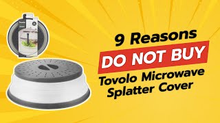 DONT BUY Tovolo Microwave Splatter Cover Until You See THIS 😱 9 Reasons [upl. by Ennairam]