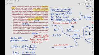 Soal Genetic Drift dan Migrasi [upl. by Aratas151]