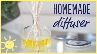 DIY  Homemade Diffuser Only 3 Ingredients [upl. by Kussell]