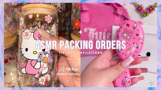 ASMR Packing Orders TikTok Compilation📦💕7 [upl. by Soma]