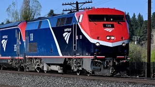 Amtrak P42 Locomotive  Phase 7 Paint Scheme [upl. by Giffy]