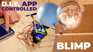 How to make a DIY appcontrolled flying blimp drone [upl. by Ashti988]