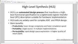 Vivado HLS Introduction [upl. by Anyel714]