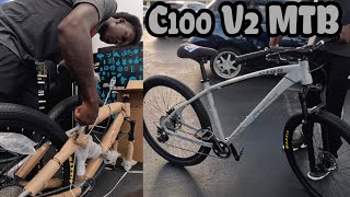 Unboxing My New Collective Bike   C100 V2 MTB  CONCRETE GREY [upl. by Tedi]