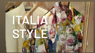 Italia vetrineItalia style Spring fashion Italy 2024 Primavera moda italiana [upl. by Issac]