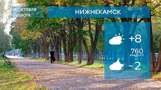 Прогноз погоды в Нижнекамске на 19е октября 2024 года [upl. by Blanka]