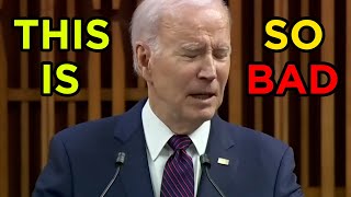 Biden is getting WORSE and WORSE everyday [upl. by Josey464]