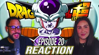 GIRLFRIENDS REACTION TO FRIEZA ARRIVING TO EARTH WITH AN ARMY Dragon Ball Super Episode 20 [upl. by Eeryn]