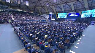 NAU Fall 2021 Commencement 10am ceremony [upl. by Alaecim]