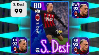 S Dest Upgrade Max Rating How to Train from Nominating Contrast  eFootball 2023 Mobile [upl. by Annasus]