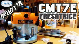 ✔️ Fresatrice per legno CMT7E  2400 Watt  FAI DA TE LEGNO [upl. by Nida]