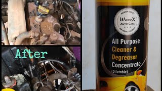 wavex all purpose cleaner amp degreaser got amazing result in 12 years old engine [upl. by Jesse]