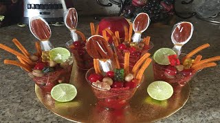 Vasitos con chamoy para mesa de postre [upl. by Lumbye603]