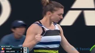 Simona Halep vs Venus Williams 2019 Australian Open Highlights [upl. by Post]