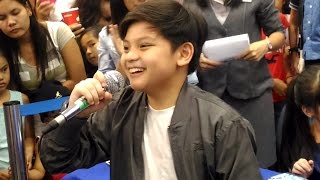 Marc Santiago sings quotPag Kasama Kaquot at SM Pampanga [upl. by Caputo]