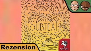 Subtext  Brettspiel  Review [upl. by Recor]