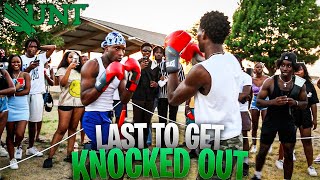 LAST TO GET KNOCKED OUT UNT EDITION [upl. by Leirad]