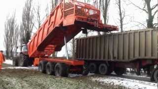 Larringtons New Ejector Crop Transfer Trailer  Multiple Lamma Award Winner 2013 [upl. by Stortz]