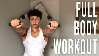 Full Body Resistance Band Workout At Home Workout [upl. by Vasta]