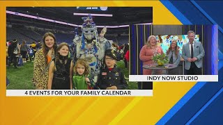 4 Events for Your Family Calendar with Indy with Kids  92524 [upl. by Assilaj455]