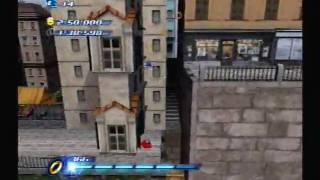 Sonic Unleashed PS2 spagonia  rooftop run S Rank [upl. by Alliscirp]